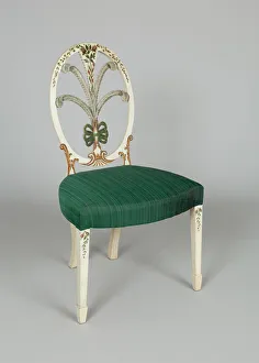 Philadelphia Prints: Side Chair, c. 1796. Creator: Unknown