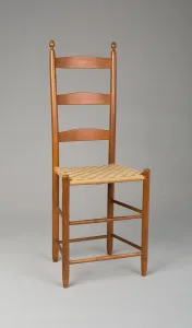 Wicker Prints: Side chair, c. 1870. Creator: Unknown