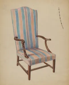 Chair, c. 1936. Creator: Bernard Gussow