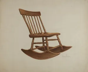 Bowman Charles Prints: Chair, c. 1936. Creator: Charles Bowman