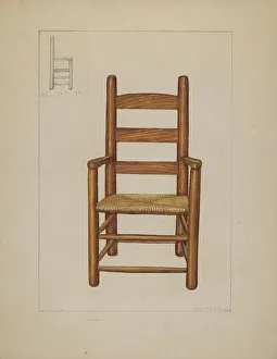 Chair, c. 1936. Creator: Edgar L. Pearce