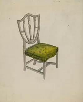 Chair, c. 1936. Creator: Edna C. Rex