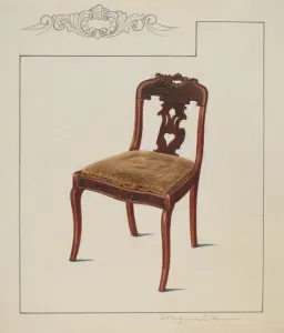 Chair, c. 1936. Creator: Magnus S. Fossum