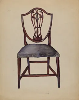 Chair, c. 1936. Creator: Mina Lowry