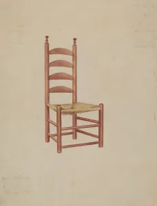 Chair, c. 1936. Creator: Samuel O. Klein
