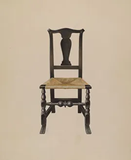 Chair, c. 1937. Creator: John Sullivan