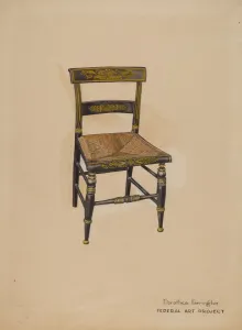 Chair, c. 1938. Creator: Dorothea A. Farrington