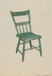 Frank Eiseman Prints: Chair, c. 1938. Creator: Frank Eiseman