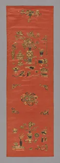 Chair Cover, China, Qing dynasty (1644-1911), 1800 / 25. Creator: Unknown