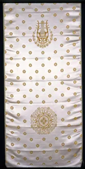 Chair Cover, France, 1800 / 25. Creator: Unknown