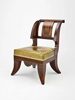 Lyre Gallery: Chair, England, 1802 / 10. Creator: Thomas Hope