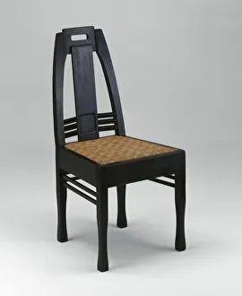 Peter Behrens Prints: Chair, Germany, 1902. Creator: Peter Behrens