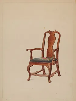 Francis Law Durand Prints: Chair (Host), 1935 / 1942. Creator: Francis Law Durand