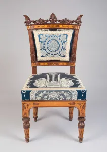 Side Chair, Italy, c. 1835. Creator: Filippo Pelagio, Palagi