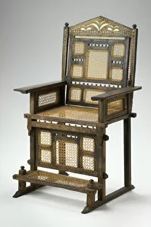 Arts Of Africa Collection: Chair (Kiti Cha Enzi), Kenya, 19th century. Creator: Unknown
