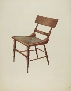 Chair (Samuel Chase), 1935/1942. Creator: James Fisher