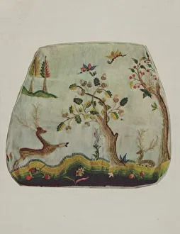 Moutal Elizabeth Prints: Chair Seat, 1935 / 1942. Creator: Elizabeth Moutal