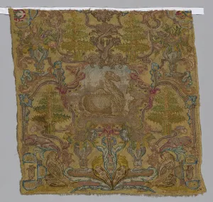 Chair Seat, France, 17th century. Creator: Unknown
