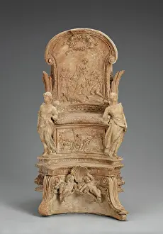 Simon Prints: Chair of St. Peter, 1658. Creator: Gian Lorenzo Bernini
