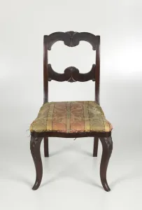 Side chair by Thomas Day, ca. 1850. Creator: Thomas Day