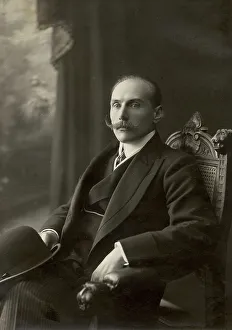 Committee Prints: Chairman of the Administrative Committee B.F. Truveller, 1911. Creator: A. A. Antonov