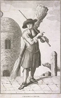 Bundle Gallery: Chairs to Mend, Cries of London, c1750. Artist: JM
