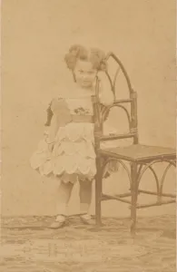 Pierre Louis Pierson Prints: Chaise rustique, 1860s. Creator: Pierre-Louis Pierson