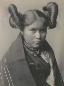 Tewa Prints: Chaiwa-Tewa, c1906. Creator: Edward Sheriff Curtis