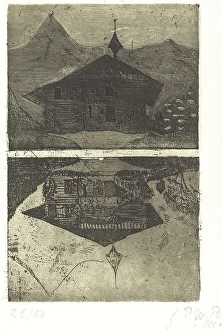 Chalet Prints: Chalet, 1899. Creator: Paula Modersohn-Becker