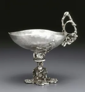 Arts Crafts Movement Prints: Chalice, about 1921-1923. Creator: Janet Payne Bowles