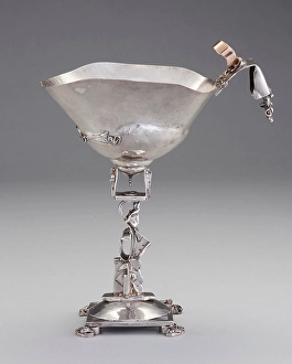 Arts Crafts Movement Prints: Chalice, about 1925-1928. Creator: Janet Payne Bowles