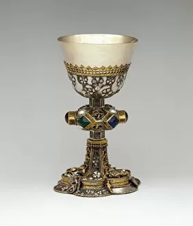 Ecclesiastical Gallery: Chalice, Central European, mid-15th century. Creator: Unknown