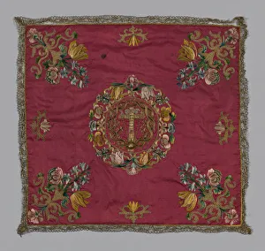Chalice Cover Prints: Chalice Cover, Italy, 18th century. Creator: Unknown