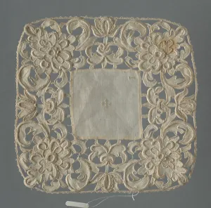 Grey Background Collection: Chalice Cover, Italy, Late 19th century. Creator: Unknown