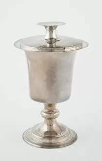 Silverware Collection: Chalice and Paten, London, 1639. Creator: Unknown
