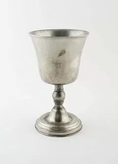 Alloy Collection: Chalice, Scotland, c. 1800. Creator: Unknown