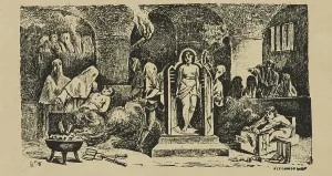 Tableau Prints: Chamber of Horrors, late 19th century. Creator: Unknown