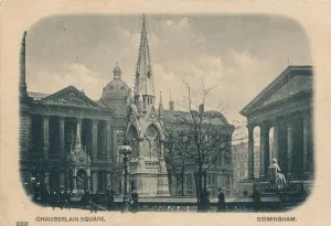 Chamberlain Prints: Chamberlain Square, Birmingham, c1905