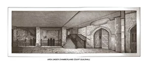 Under the Chamberlains Court Guildhall, 1886. Artist: Henry Hodge
