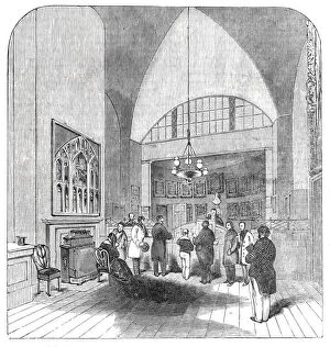 The Chamberlains Office, Guildhall, 1844. Creator: Unknown