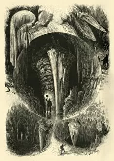 Grotto Collection: Chambers in Weyers Cave, 1872. Creator: Harry Fenn