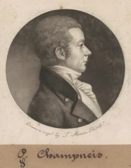 Champneis, 1802. Creator: Charles Balthazar Julien Fevret de Saint-Memin