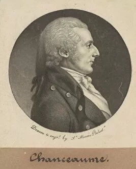 Chanceaume, 1801. Creator: Charles Balthazar Julien Févret de Saint-Mémin