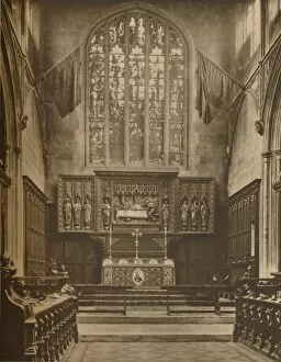 Chancel and East Window of St. Margarets, Westminster, c1935. Creator: Taylor