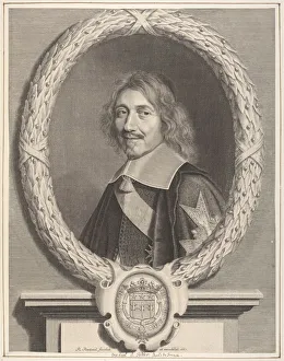 Barbezieux Collection: Chancelier Le Tellier, 17th century. Creator: Robert Nanteuil