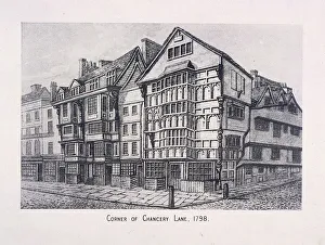 Chancery Lane Gallery: Chancery Lane, London, 1798