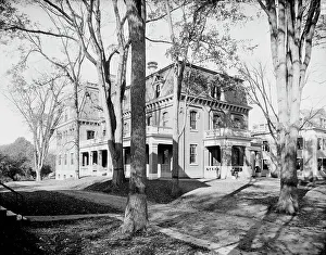 New Hampshire Prints: Chandler Building, Dartmouth College, ca 1900. Creator: Unknown
