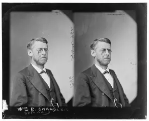 Chandler, Hon. Wm E. of N. H. Secty of Navy in Arthur Adm. between 1865 and 1880. Creator: Unknown