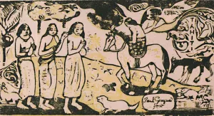 Windward Islands Prints: A Change of Residence, c. 1899, (1946). Artist: Paul Gauguin