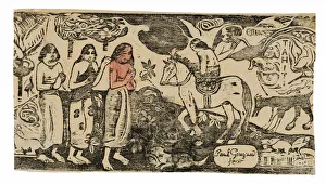 Change of Residence, from the Suite of Late Wood-Block Prints, 1899 Change of Residence, from the Suite of Late Wood-Block Prints, 1899